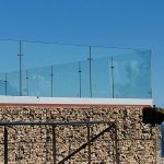 Realizamos instalaciones de barandas de vidrio 10+10 transparente en Arenys de Mar